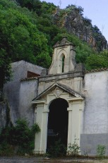 A hornachuelosi Santa Maria de los Angeles kolostor bejárata