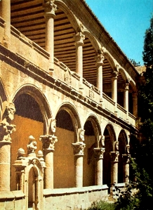 A San Yuste kolostor részlete 